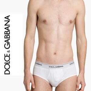 PRICE DROP‼️NWT DOLCE & GABBANA "The Brando Brief" White Men's Large Underwear